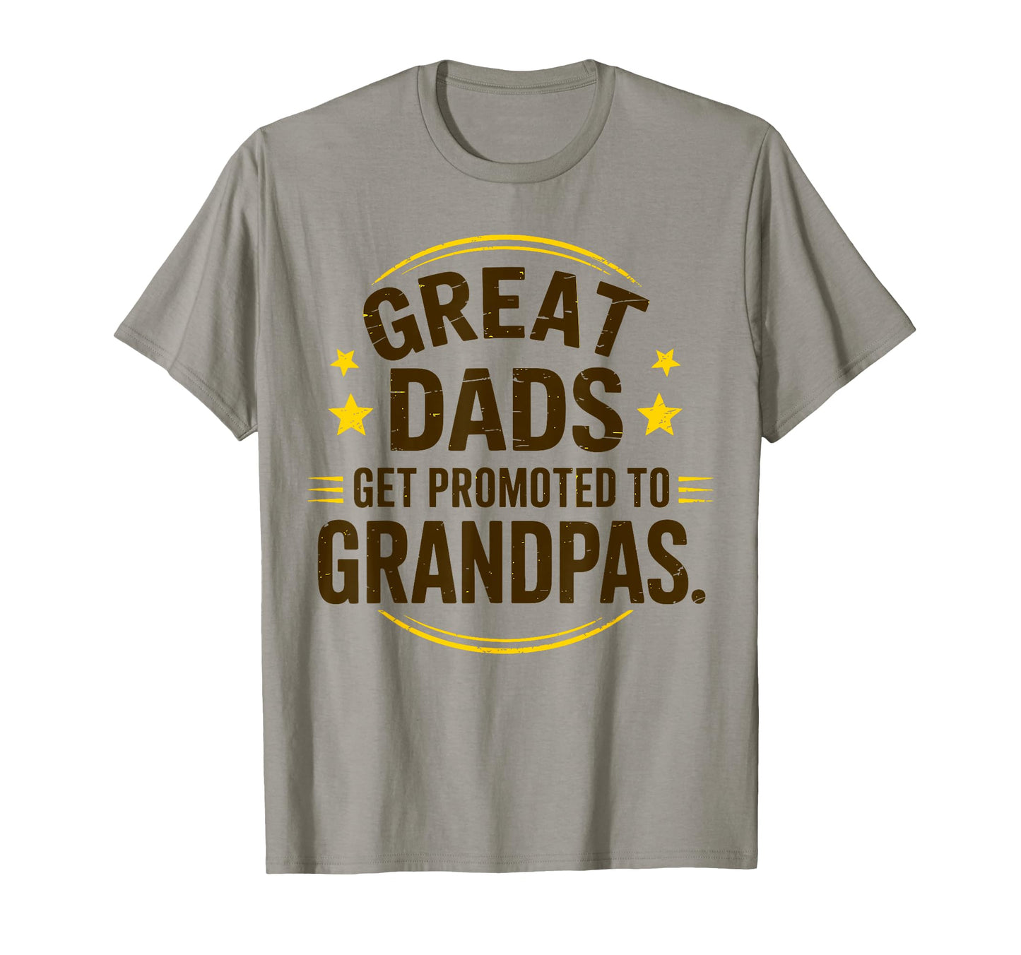 Great Dads Get Promoted To Grandpas T-Shirt - Custom Art Print Unisex - T-Shirt, Sweatshirt, Hoodie