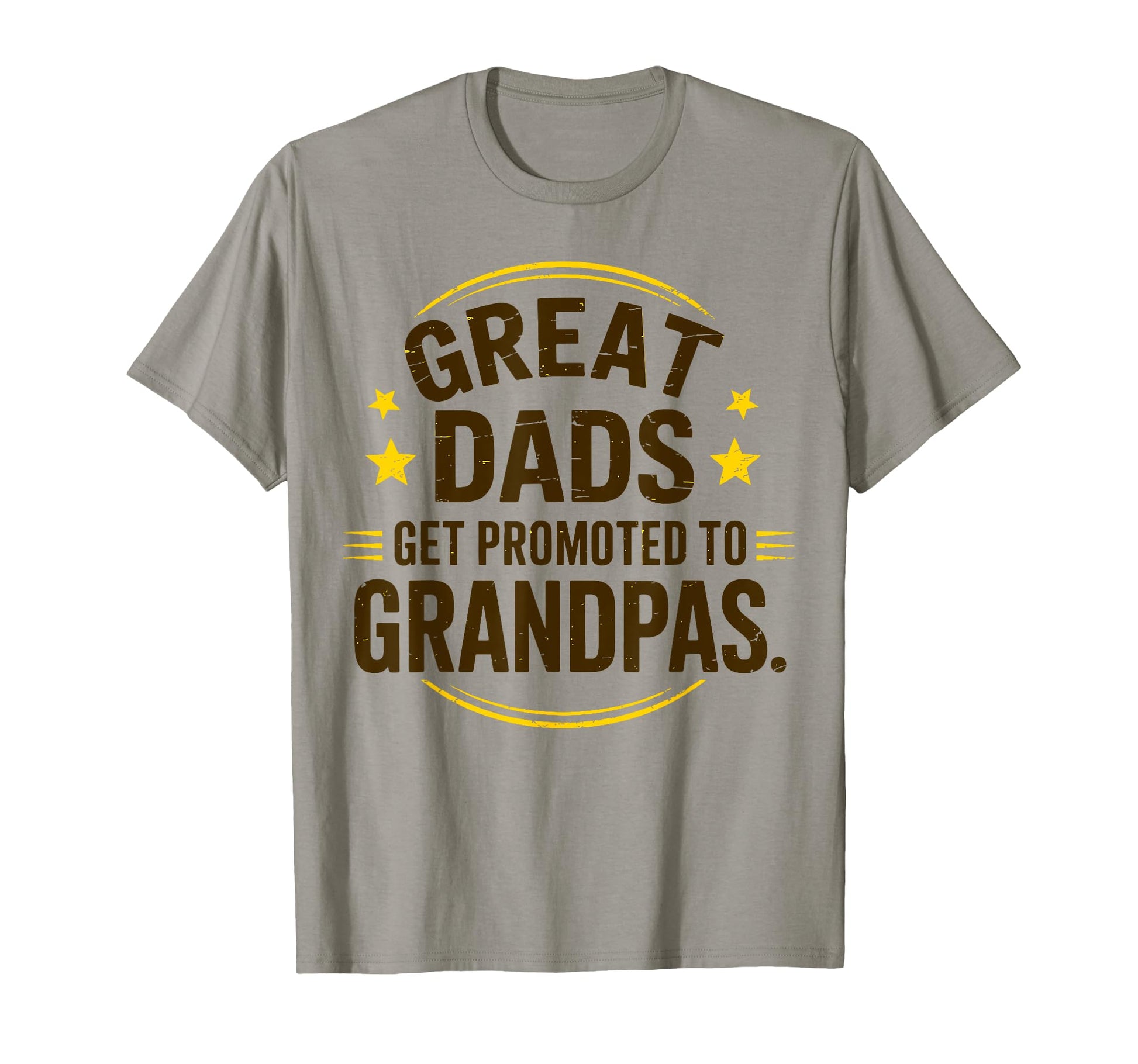 Great Dads Get Promoted To Grandpas T-Shirt - Custom Art Print Unisex - T-Shirt, Sweatshirt, Hoodie