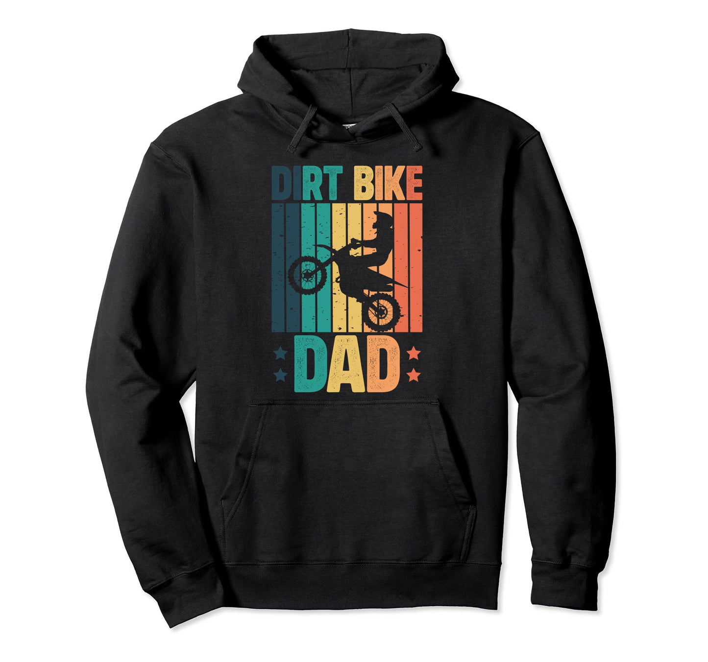 Dirt Bike Dad Dad Dirt Biker Father Hoodie - Novelty Apparel for Adults - T-Shirt, Sweatshirt, Hoodie
