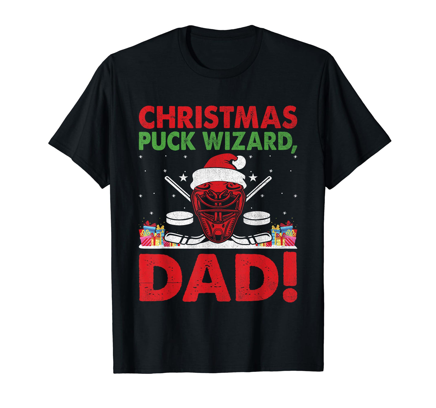 Ice Hockey Dad Player Pucking Coach T-Shirt - Streetwear Style Unisex - T-Shirt, Sweatshirt, Hoodie