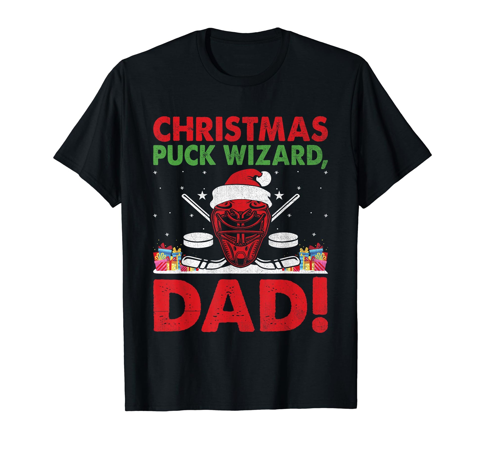 Ice Hockey Dad Player Pucking Coach T-Shirt - Streetwear Style Unisex - T-Shirt, Sweatshirt, Hoodie