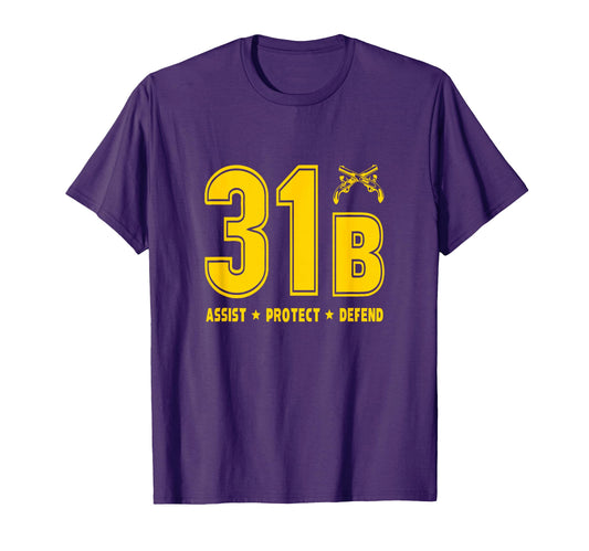 31 Bravo Military Police Army T-Shirt - Graphic Print Men Women - T-Shirt, Sweatshirt, Hoodie
