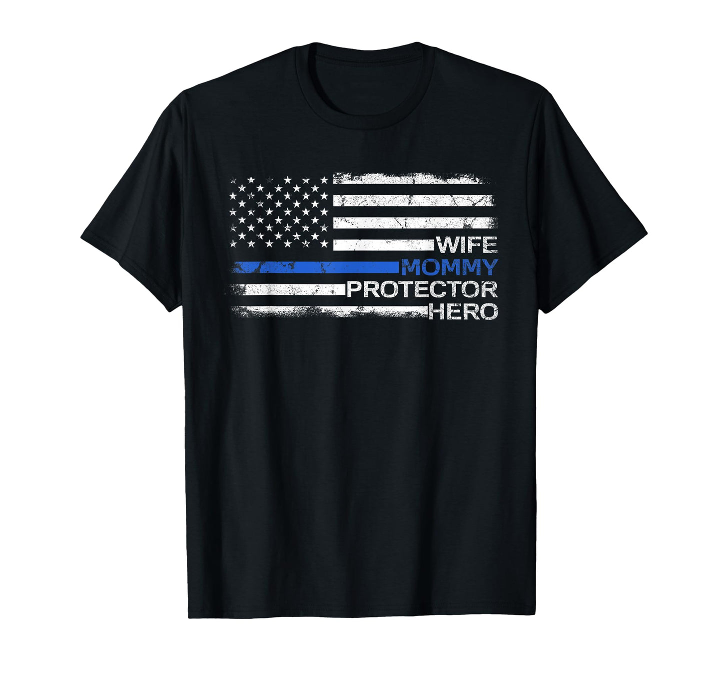 Wife Mommy Protector Hero Female T-Shirt - Trendy Graphic for Adults - T-Shirt, Sweatshirt, Hoodie