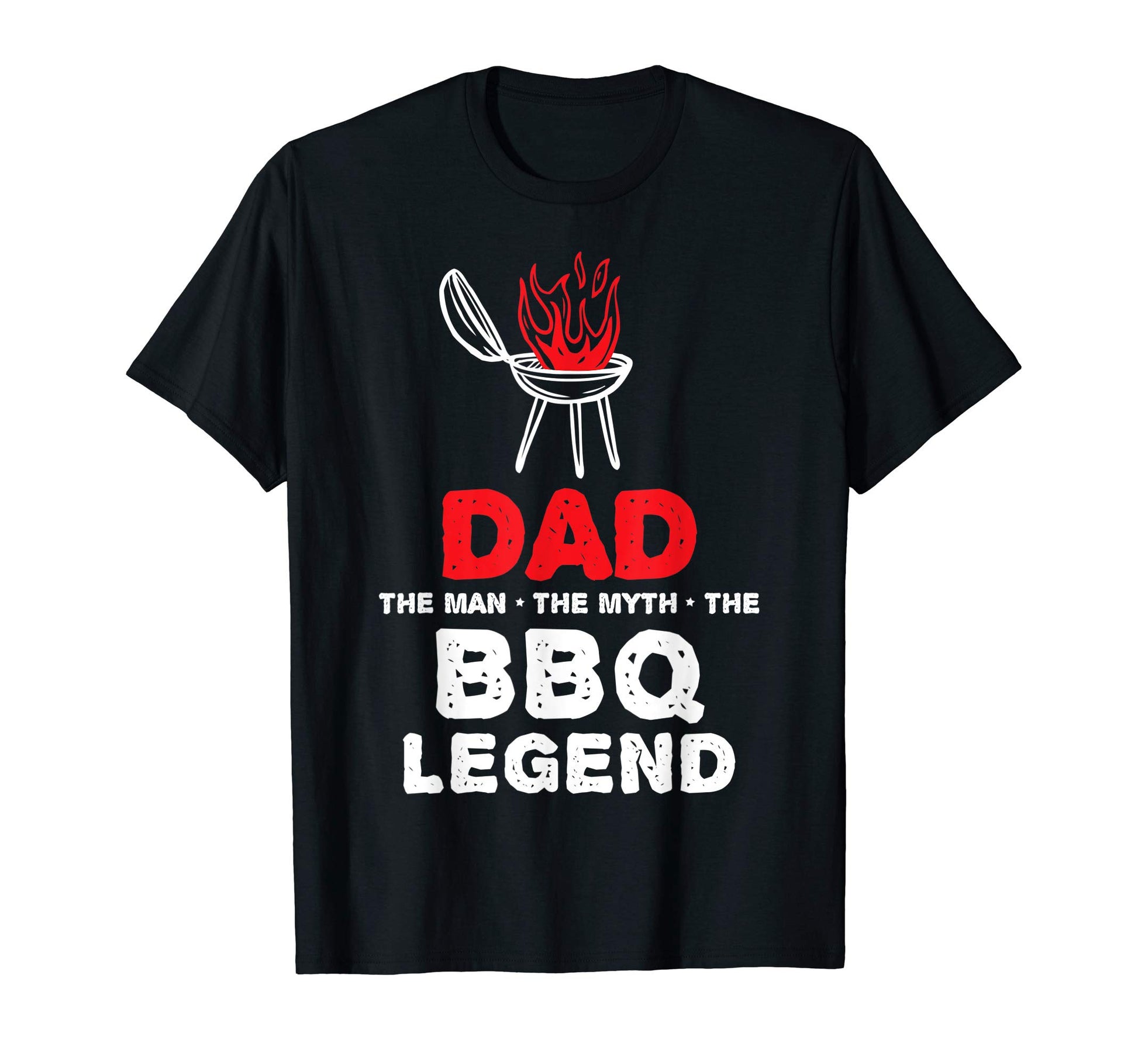 Dad Myth Bbq Legend T-Shirt - Fun Novelty Design for Adults - T-Shirt, Sweatshirt, Hoodie