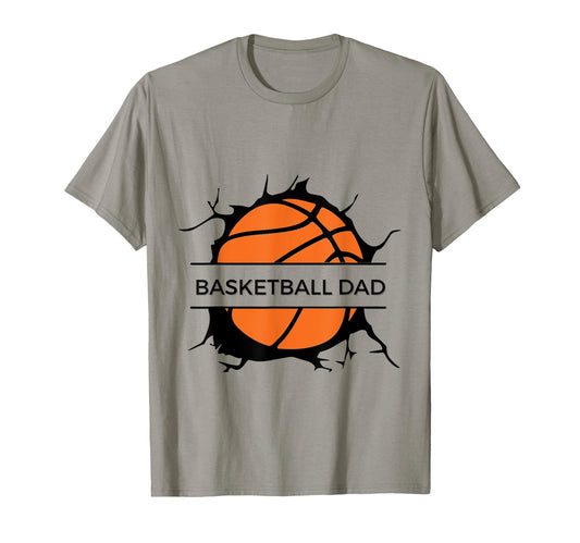 Basketball Dad T-Shirt - Trendy Graphic Men Women - T-Shirt, Sweatshirt, Hoodie
