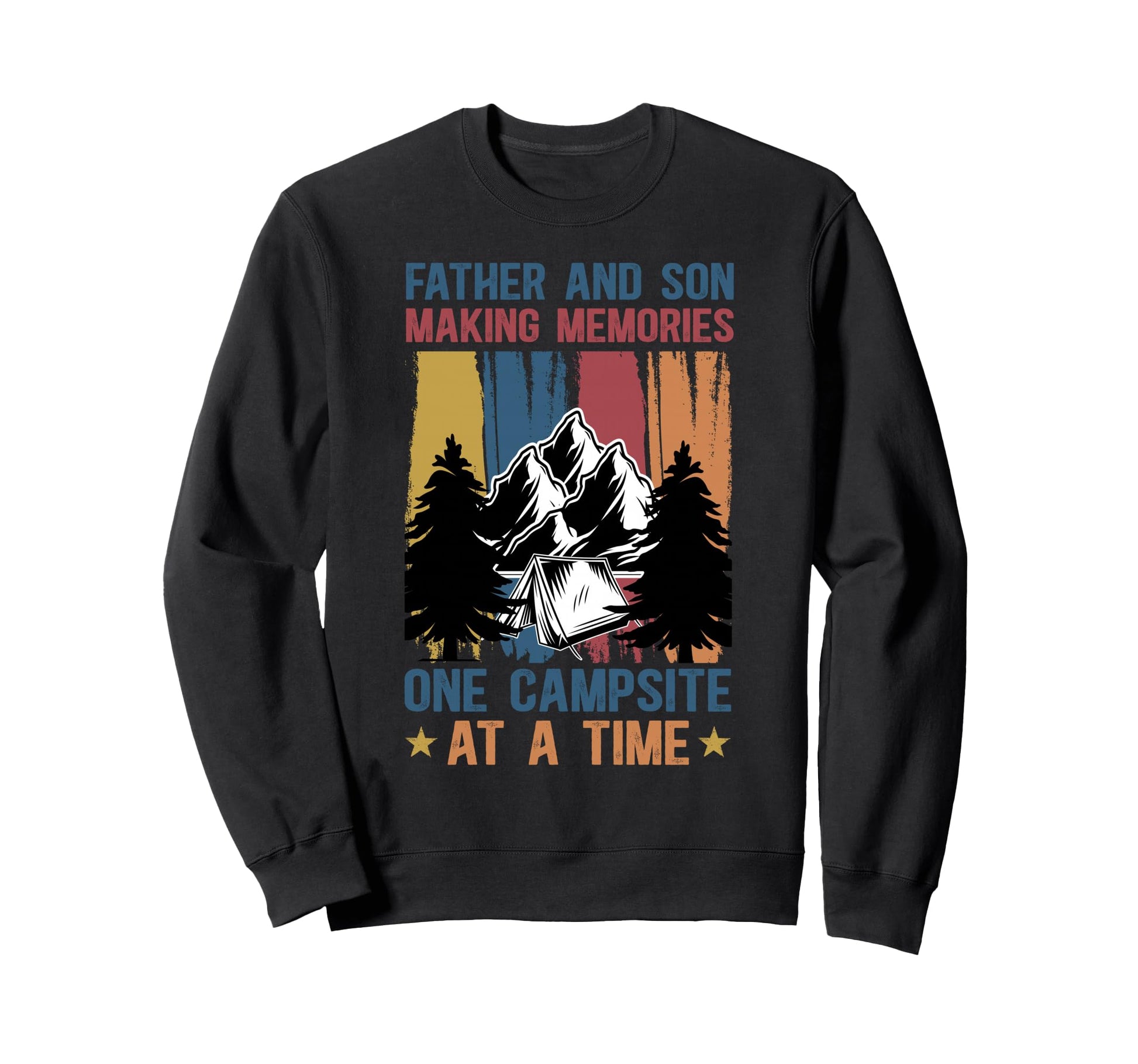 Father And Son Making Memories Sweatshirt - Fun Novelty Design for Adults - T-Shirt, Sweatshirt, Hoodie