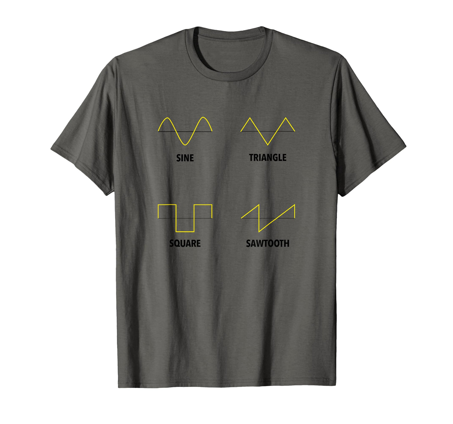 Sine Wave Synth Bedroom Pop Producer T-Shirt - Unique Graphic for Adults - T-Shirt, Sweatshirt, Hoodie