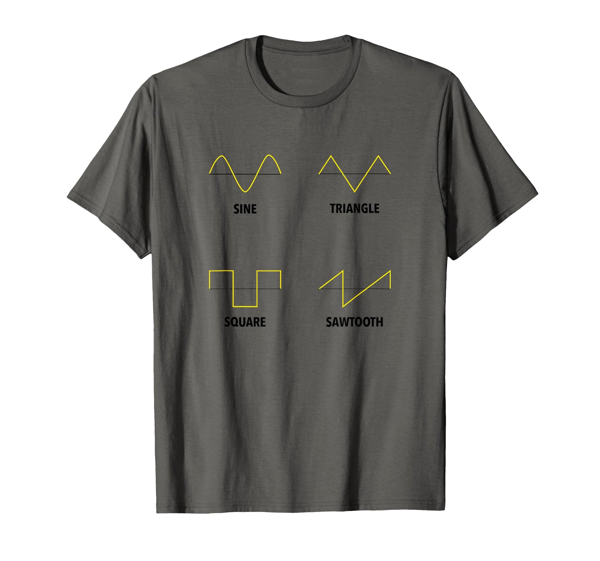 Sine Wave Synth Bedroom Pop Producer T-Shirt - Unique Graphic for Adults - T-Shirt, Sweatshirt, Hoodie