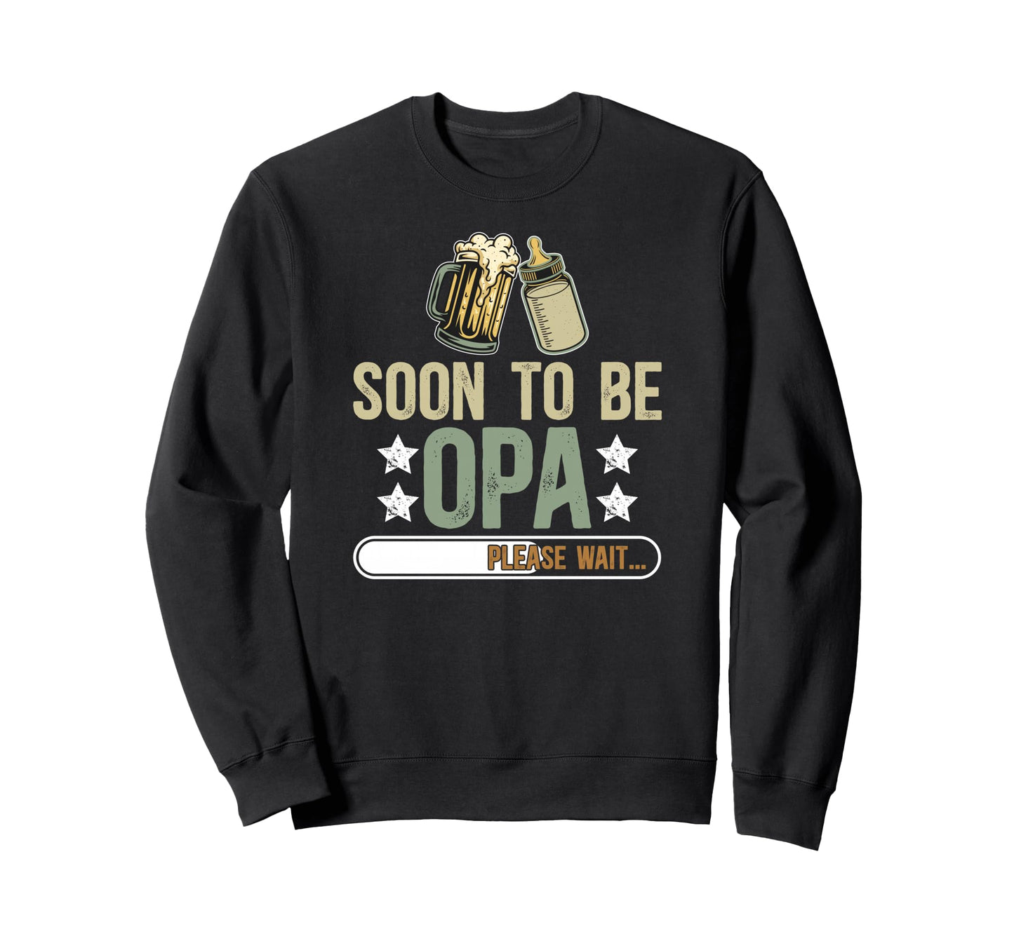 Soon To Be Opa Promoted To Opa Sweatshirt - Unique Graphic for Adults - T-Shirt, Sweatshirt, Hoodie