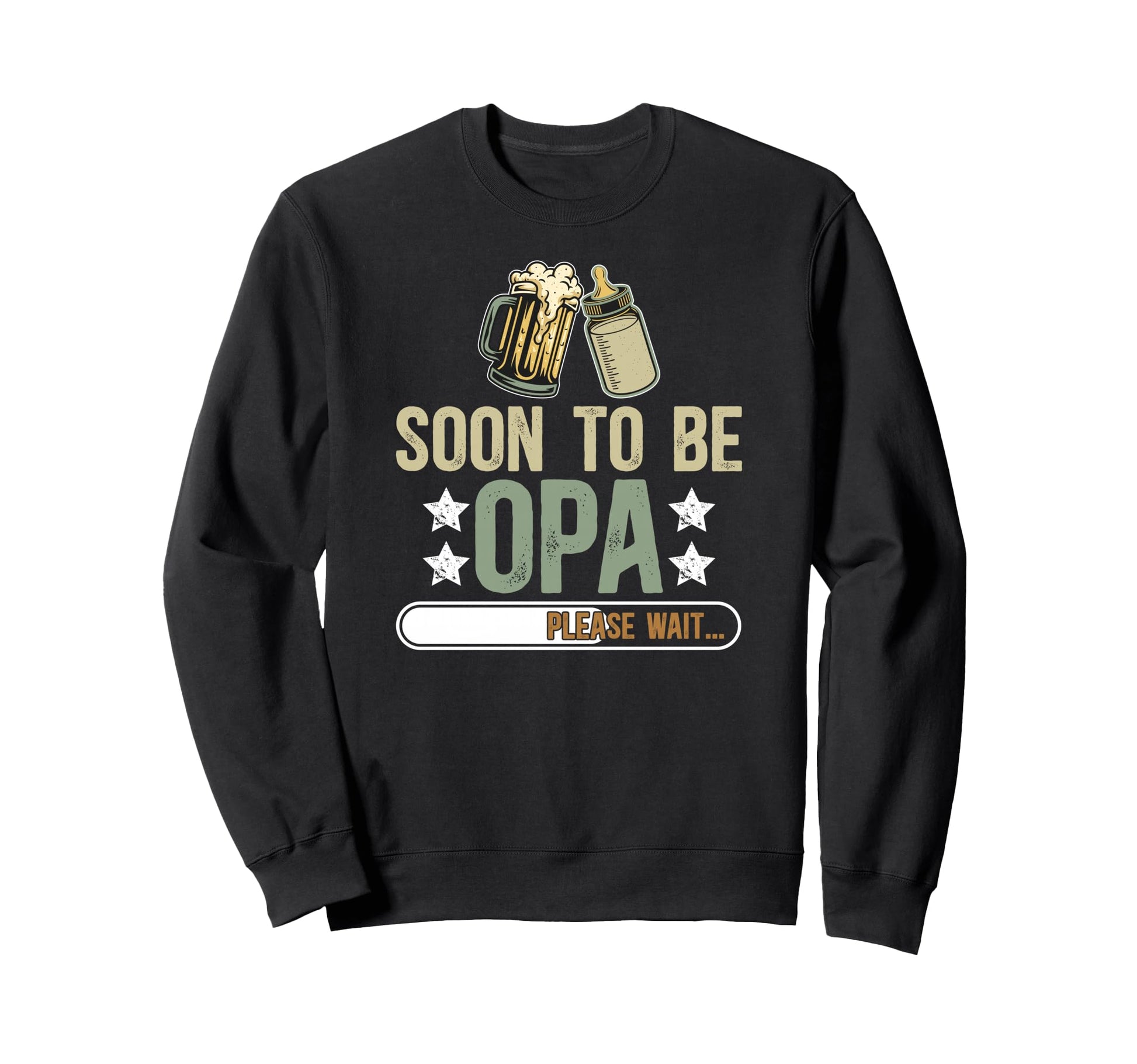 Soon To Be Opa Promoted To Opa Sweatshirt - Unique Graphic for Adults - T-Shirt, Sweatshirt, Hoodie