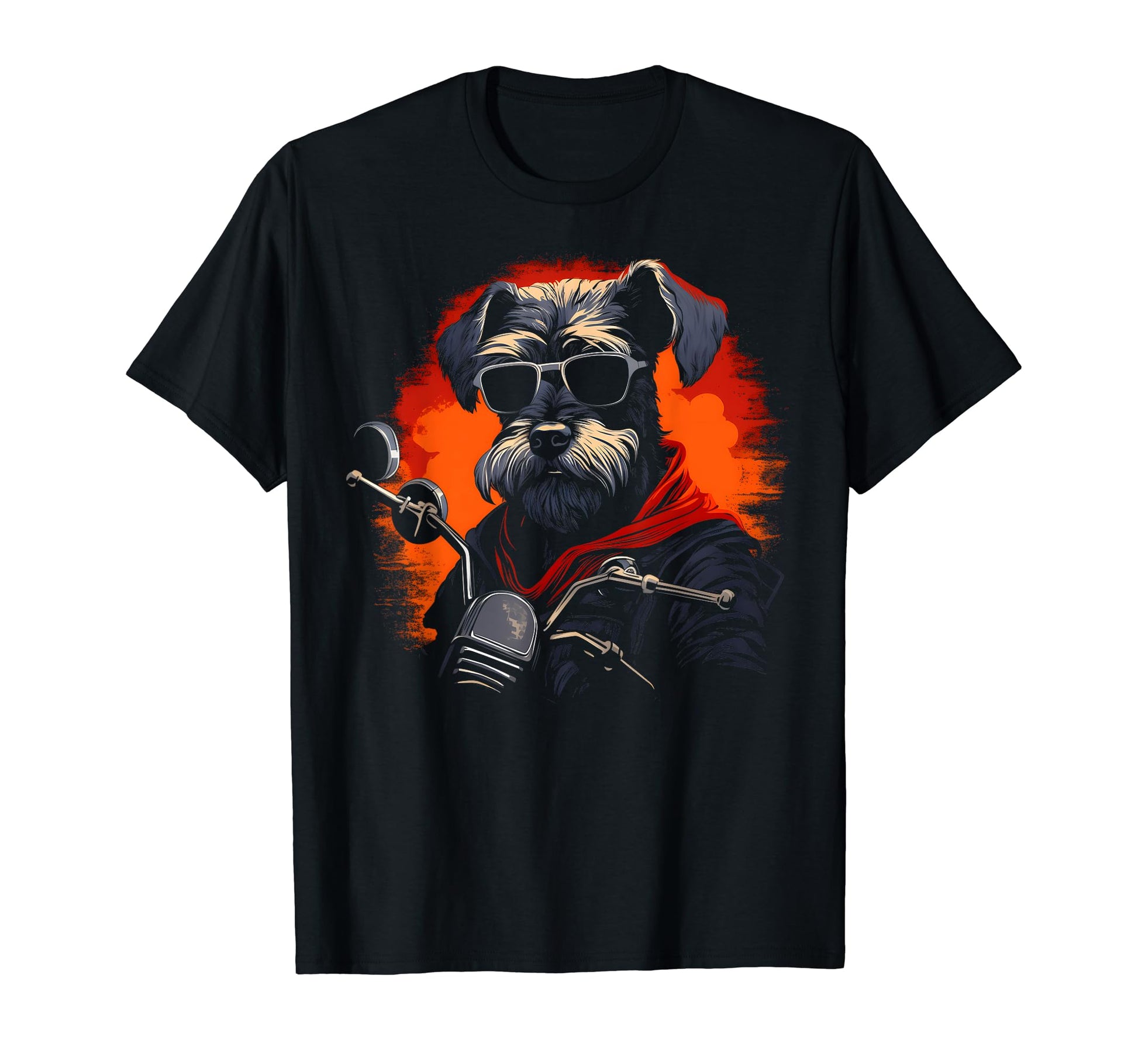 Motorcycle Dad Biker Dog Funny T-Shirt - Aesthetic Graphic Unisex - T-Shirt, Sweatshirt, Hoodie