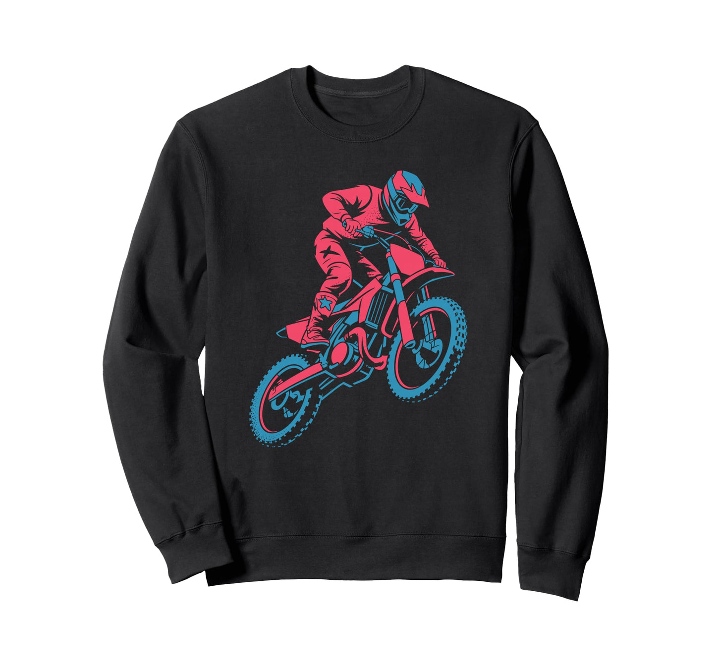 Funny Off Road Motorcycle Rider Loves Sweatshirt - Graphic Print Unisex - T-Shirt, Sweatshirt, Hoodie