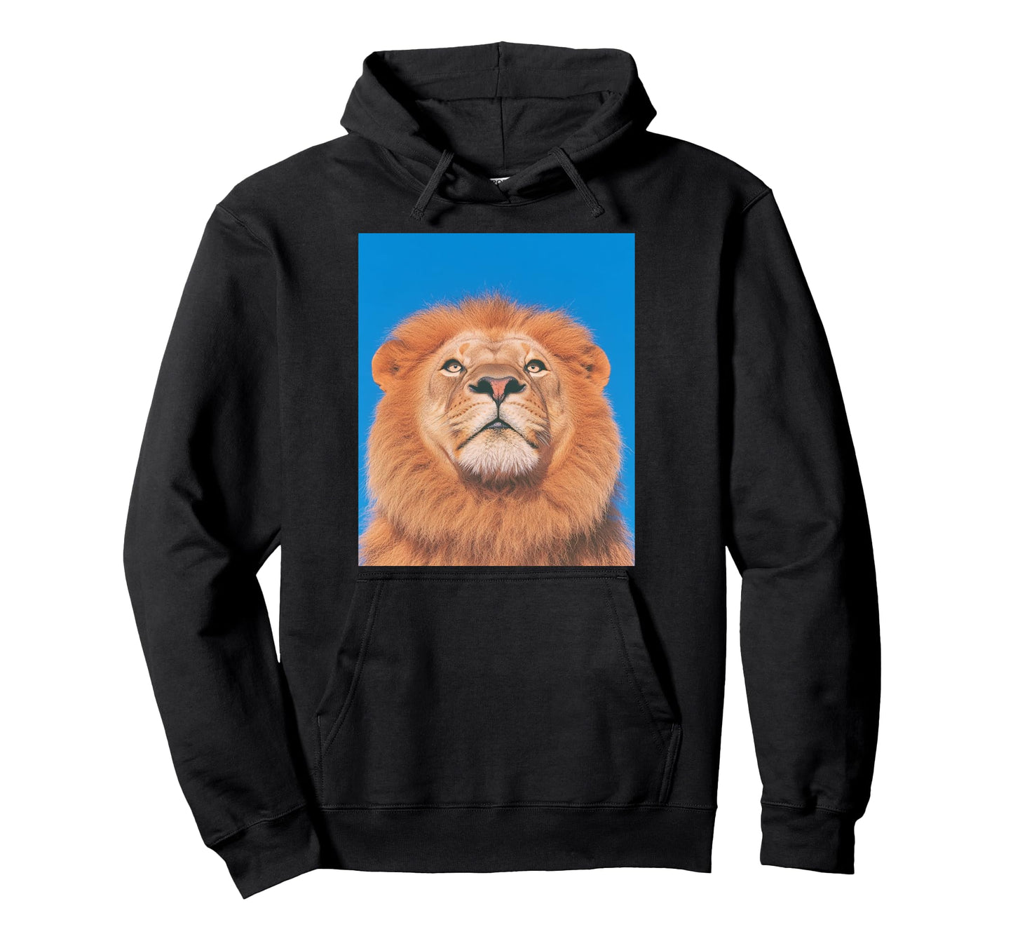 Trendy Tops Lion Hoodie - Novelty Apparel for Adults - T-Shirt, Sweatshirt, Hoodie
