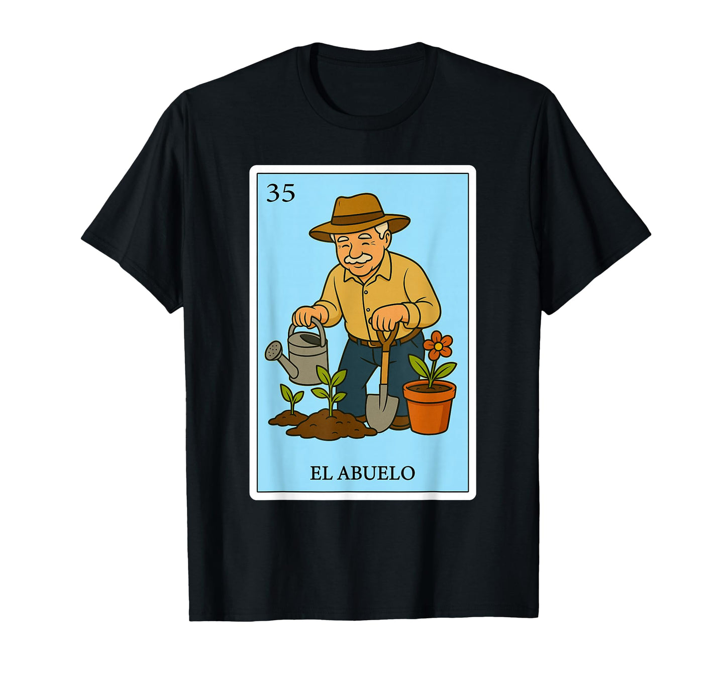 El Abuelo Spanish Mexican Bingo Gifts T-Shirt - Graphic Print for Adults - T-Shirt, Sweatshirt, Hoodie