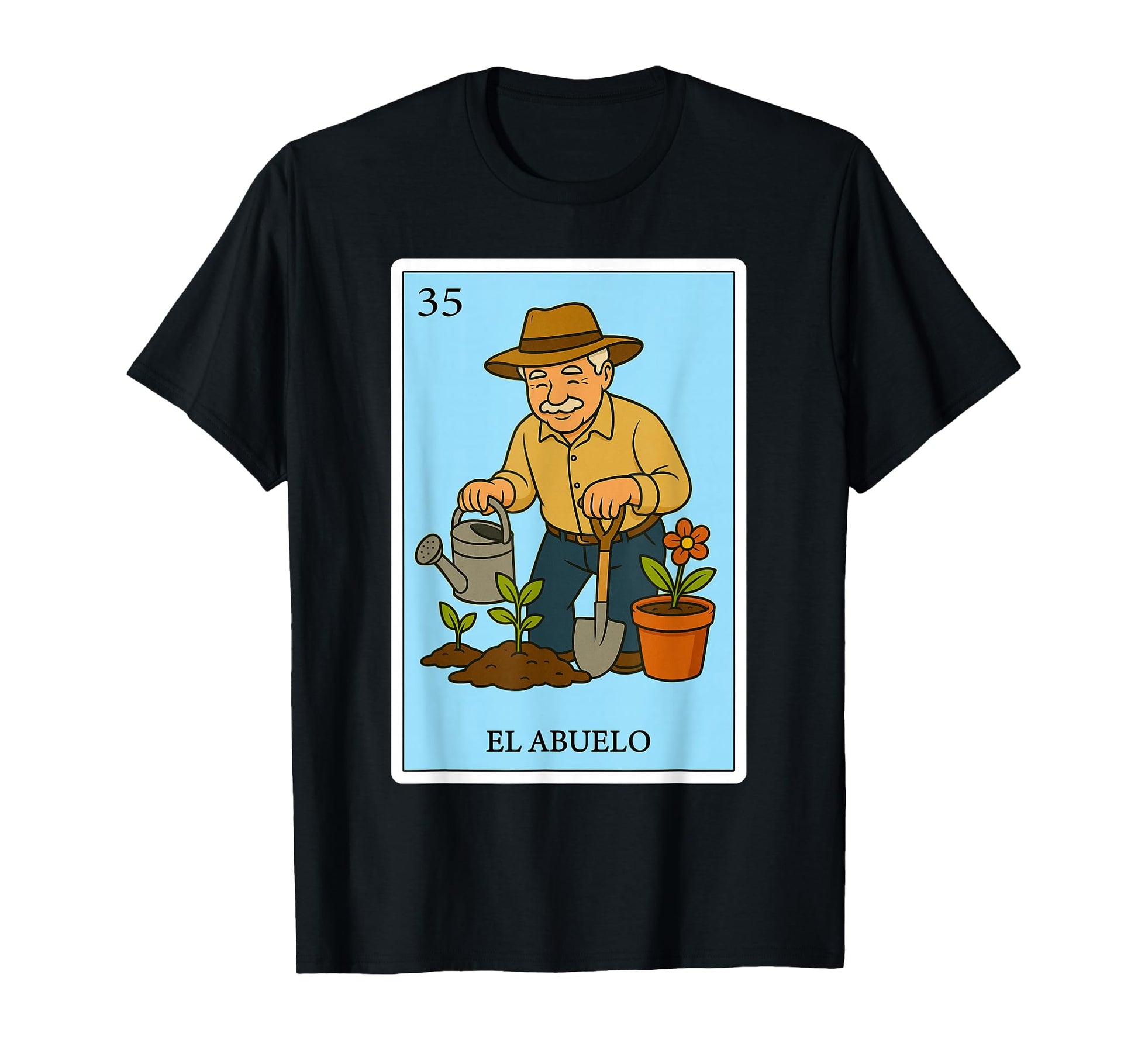 El Abuelo Spanish Mexican Bingo Gifts T-Shirt - Graphic Print for Adults - T-Shirt, Sweatshirt, Hoodie