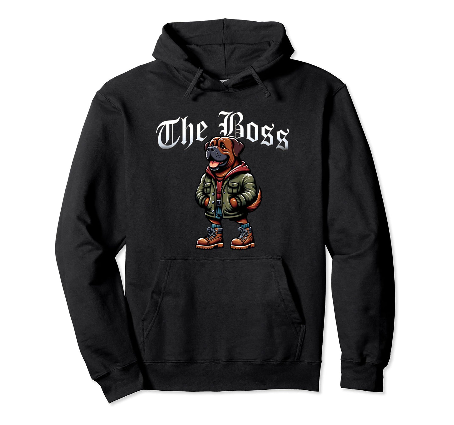 Fila Brasilleiro Dog Boss Jacket Hoodie - Casual Everyday Wear Unisex - T-Shirt, Sweatshirt, Hoodie