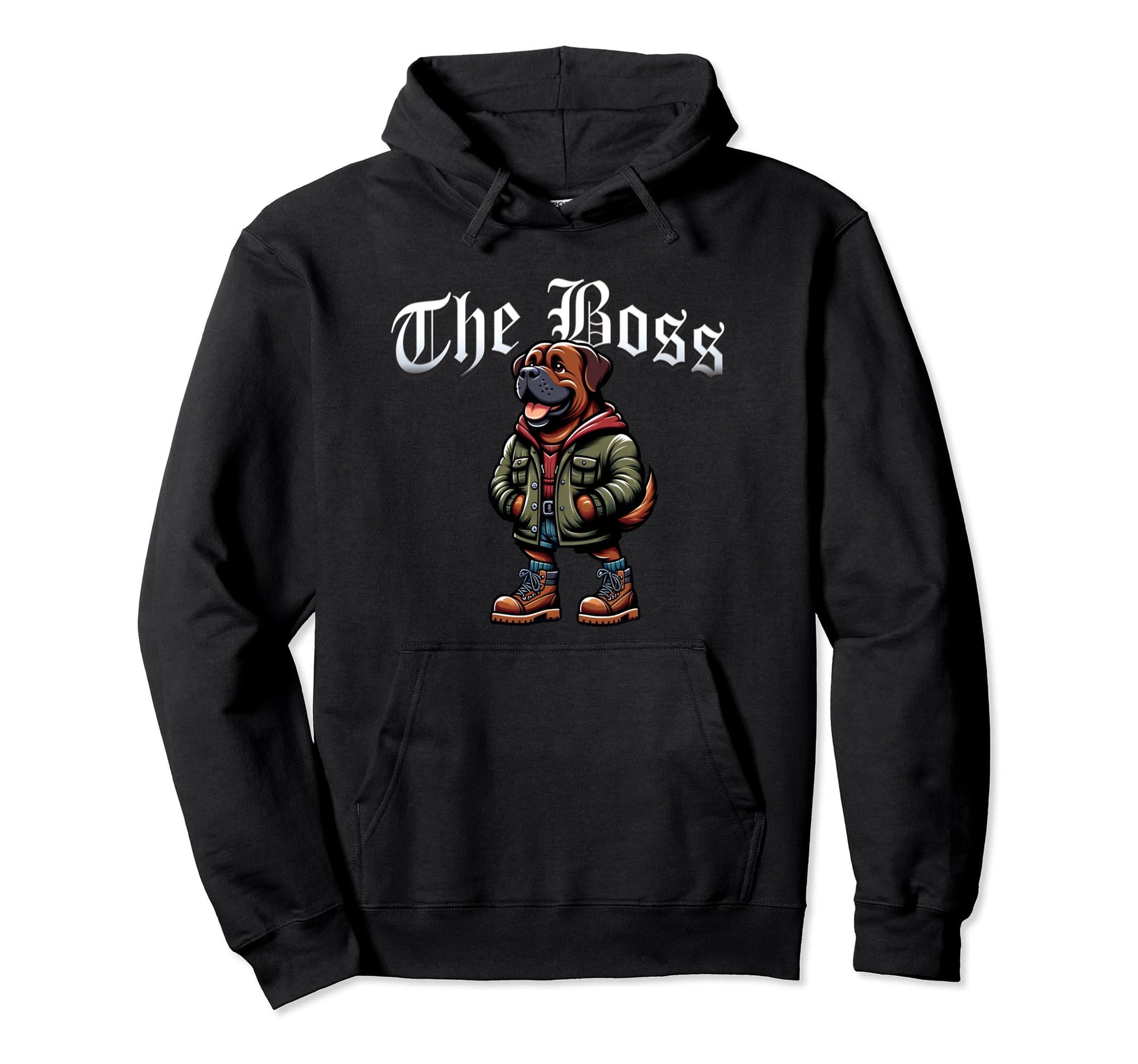 Fila Brasilleiro Dog Boss Jacket Hoodie - Casual Everyday Wear Unisex - T-Shirt, Sweatshirt, Hoodie