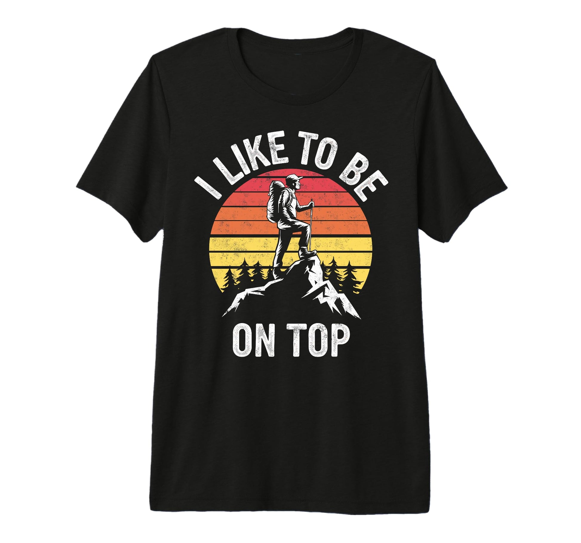 I Like To Be Funny Hiker Joke T-Shirt - Aesthetic Graphic for Adults - T-Shirt, Sweatshirt, Hoodie