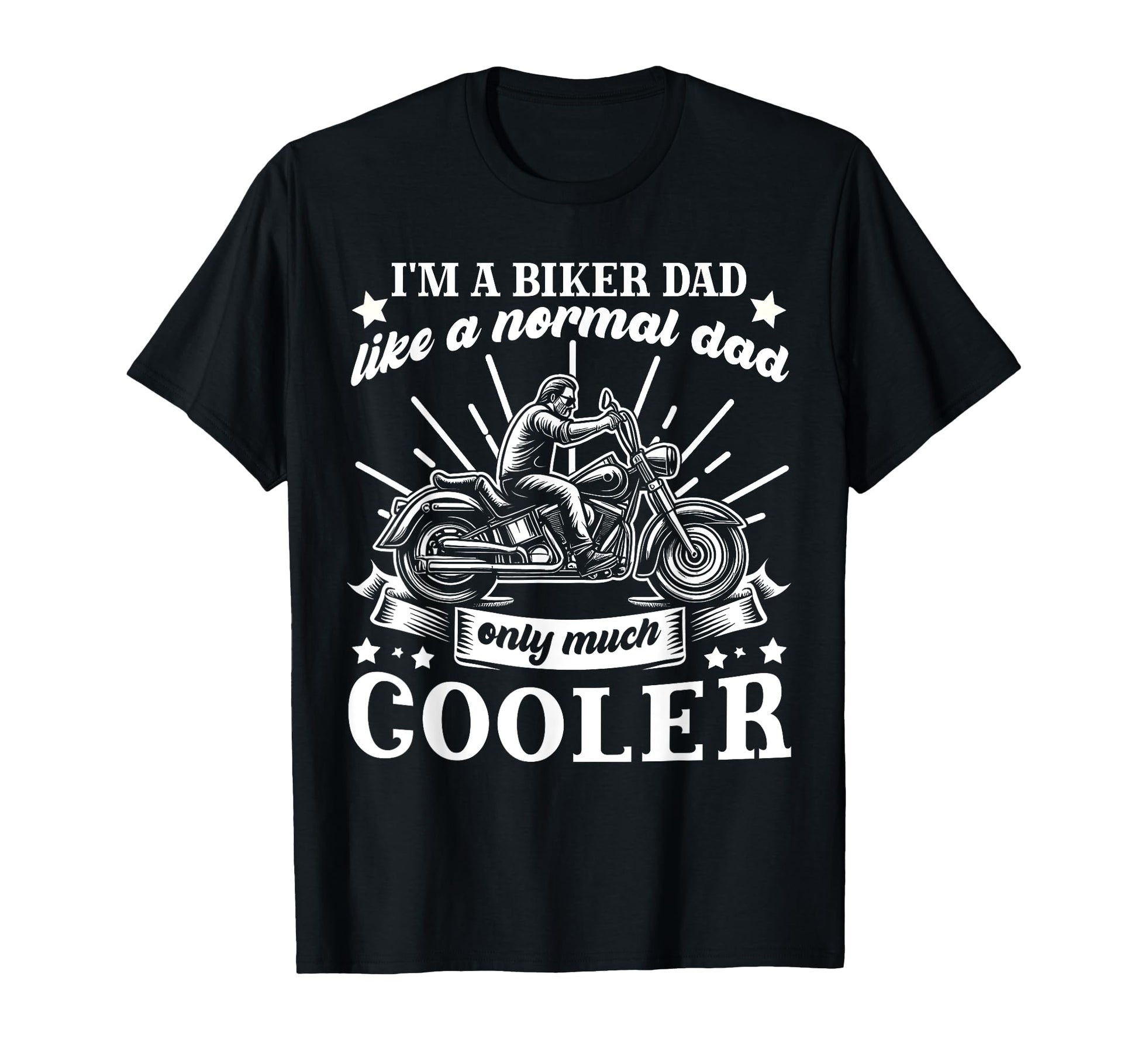 Im Biker Dad Funny Motorcycle Rider T-Shirt - Trendy Graphic Men Women - T-Shirt, Sweatshirt, Hoodie