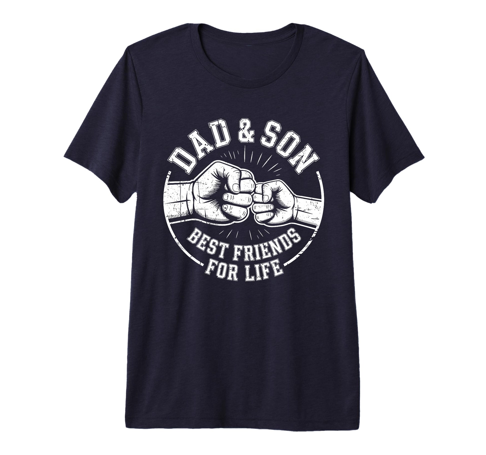 Mens Dad And Son Best Friends Life T-Shirt - Fun Novelty Design Unisex - T-Shirt, Sweatshirt, Hoodie