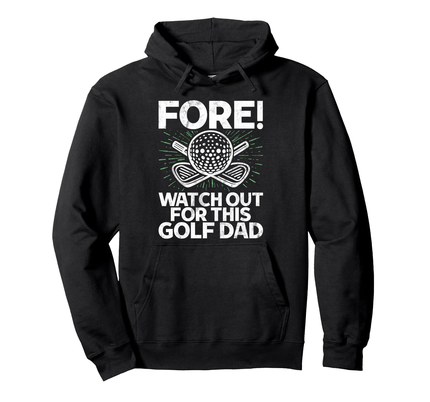 Golf Dad Hoodie - Streetwear Style for Adults - T-Shirt, Sweatshirt, Hoodie