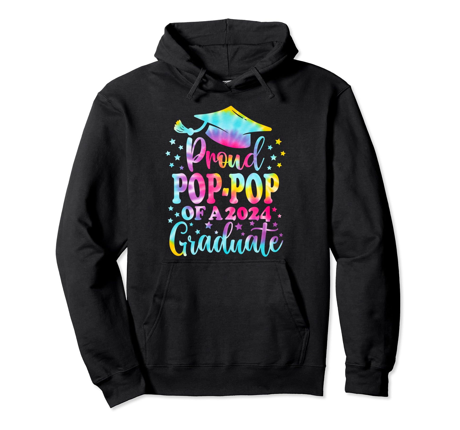 Pop Pop Senior 2024 Proud Pop Pop Class 2024 Hoodie - Trendy Graphic Unisex - T-Shirt, Sweatshirt, Hoodie