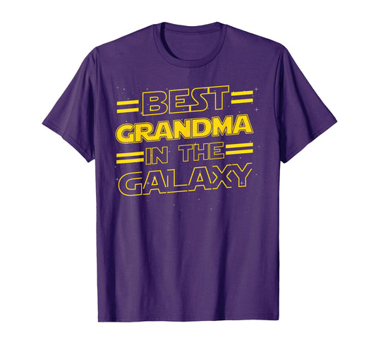 Best Grandma Galaxy Funny Mothers T-Shirt - Casual Everyday Wear Men Women - T-Shirt, Sweatshirt, Hoodie