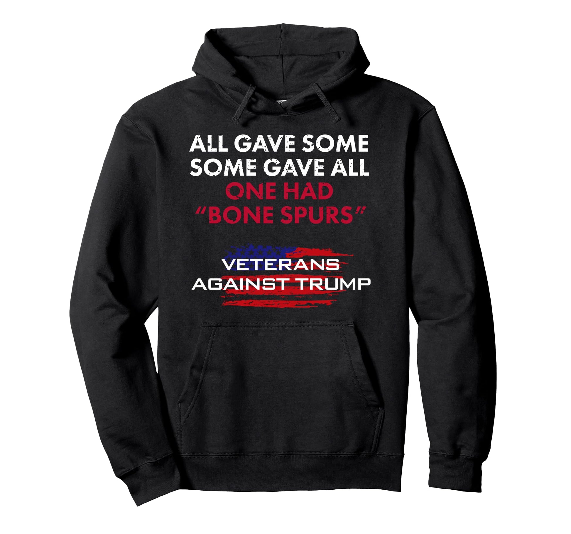 Veterans Anti Trump Draft Dodger Bone Hoodie - Streetwear Style for Adults - T-Shirt, Sweatshirt, Hoodie