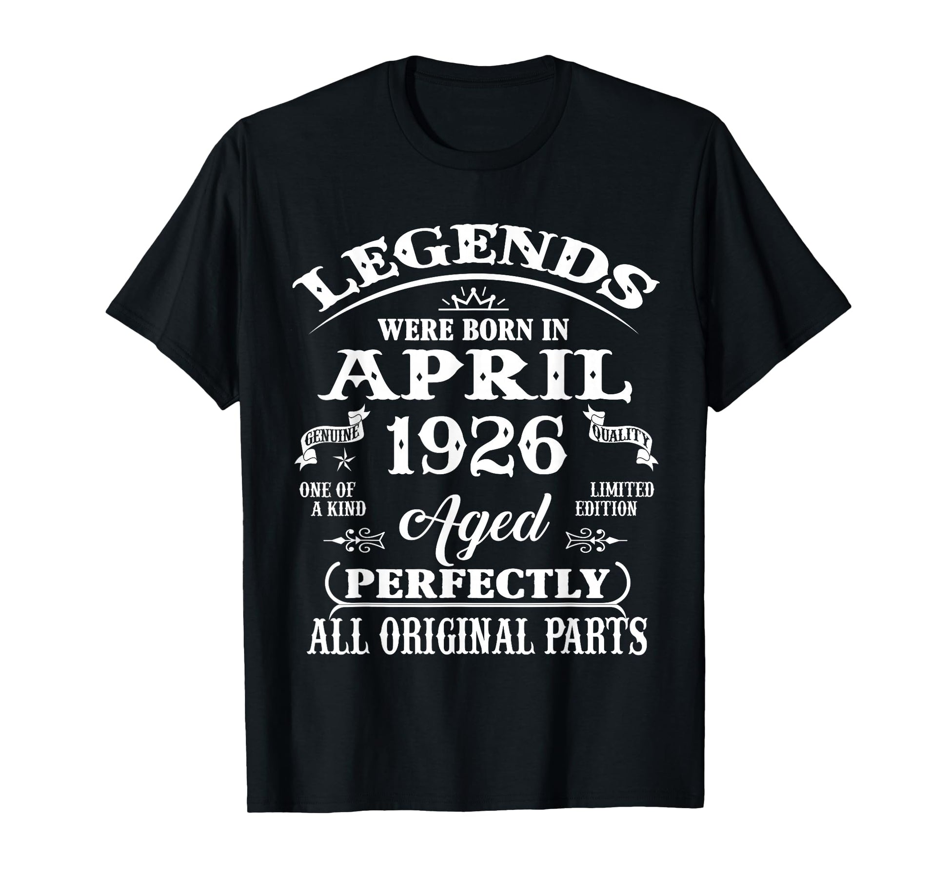 100Th Birthday Gift Legend Born T-Shirt - Aesthetic Graphic for Adults - T-Shirt, Sweatshirt, Hoodie