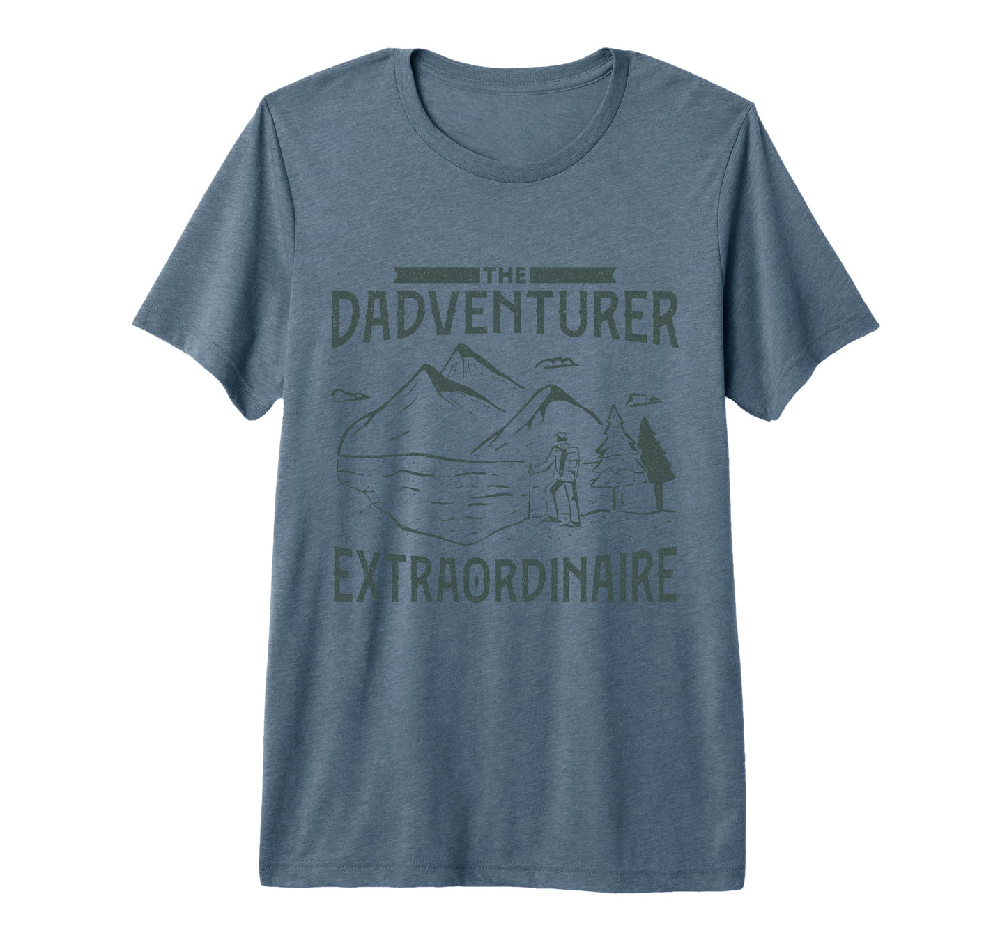 Dad Adventure Wild Adventures Camping Trip T-Shirt - Unique Graphic Unisex - T-Shirt, Sweatshirt, Hoodie