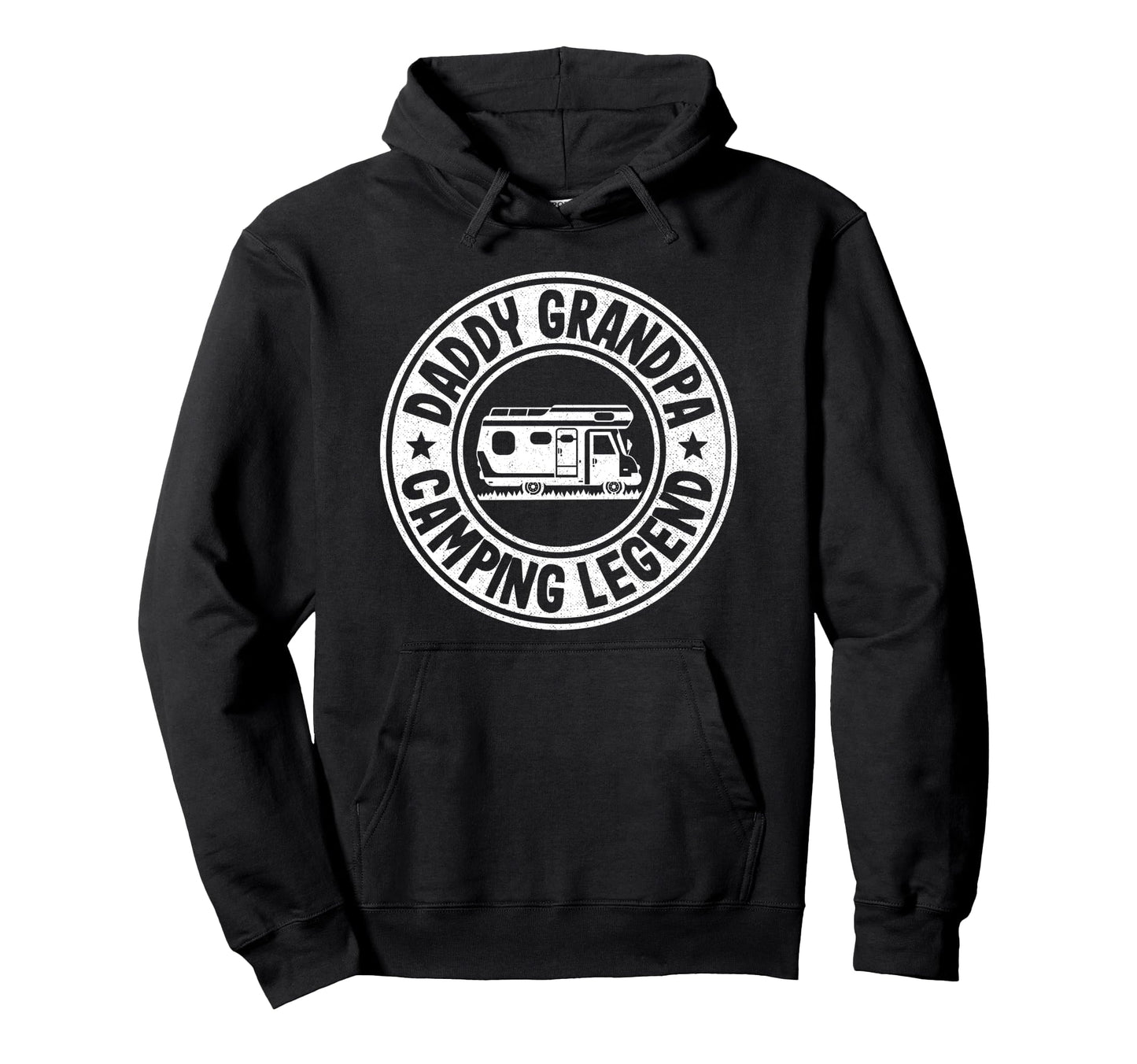 Daddy Grandpa Camping Legend Rv Camper Hoodie - Novelty Apparel Men Women - T-Shirt, Sweatshirt, Hoodie
