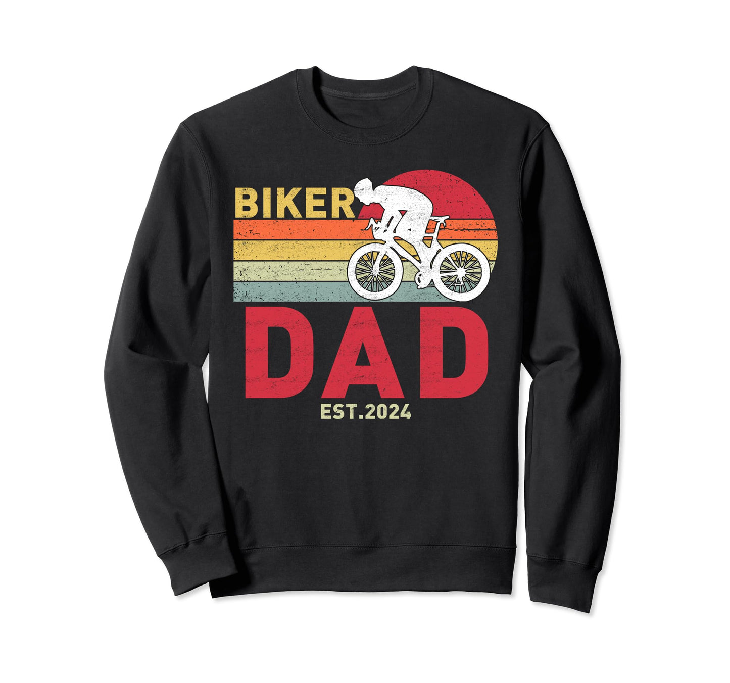 Dad Est 2024 Promoted To Daddy Sweatshirt - Minimalist Print Men Women - T-Shirt, Sweatshirt, Hoodie