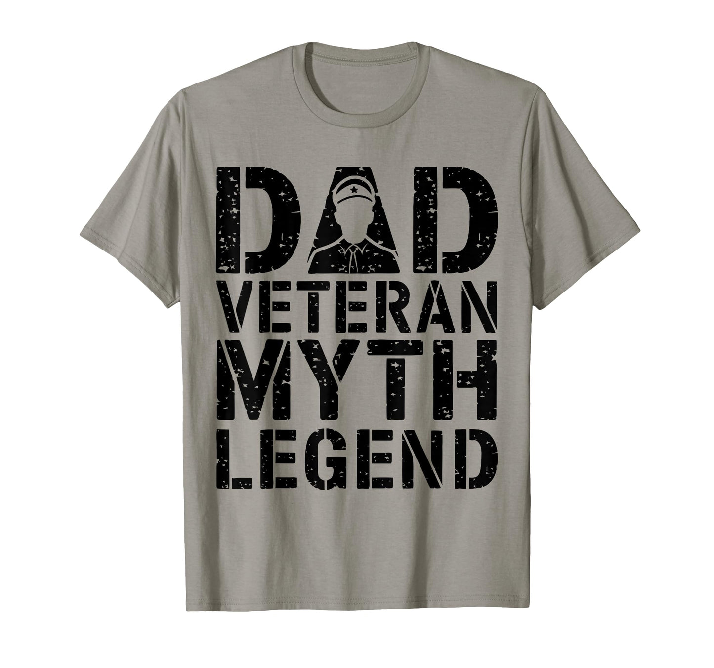 Dad Veteran Myth Legend Fathers T-Shirt - Casual Everyday Wear for Adults - T-Shirt, Sweatshirt, Hoodie