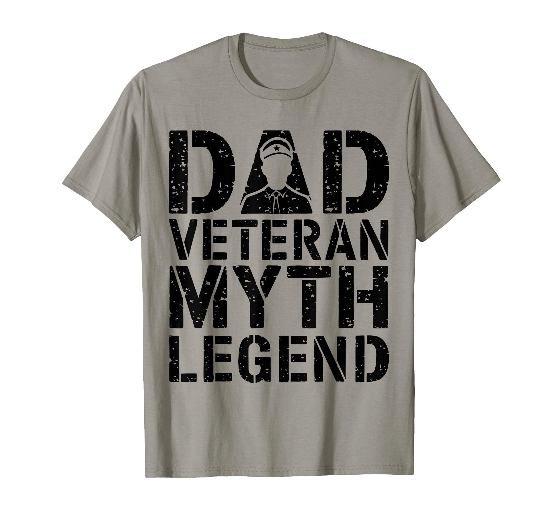 Dad Veteran Myth Legend Fathers T-Shirt - Casual Everyday Wear for Adults - T-Shirt, Sweatshirt, Hoodie