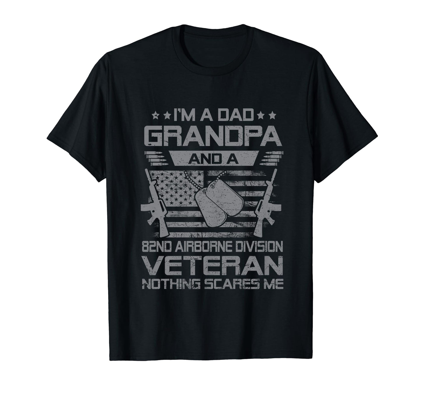 Im Dad Grandpa And 82Nd Airborne T-Shirt - Aesthetic Graphic for Adults - T-Shirt, Sweatshirt, Hoodie