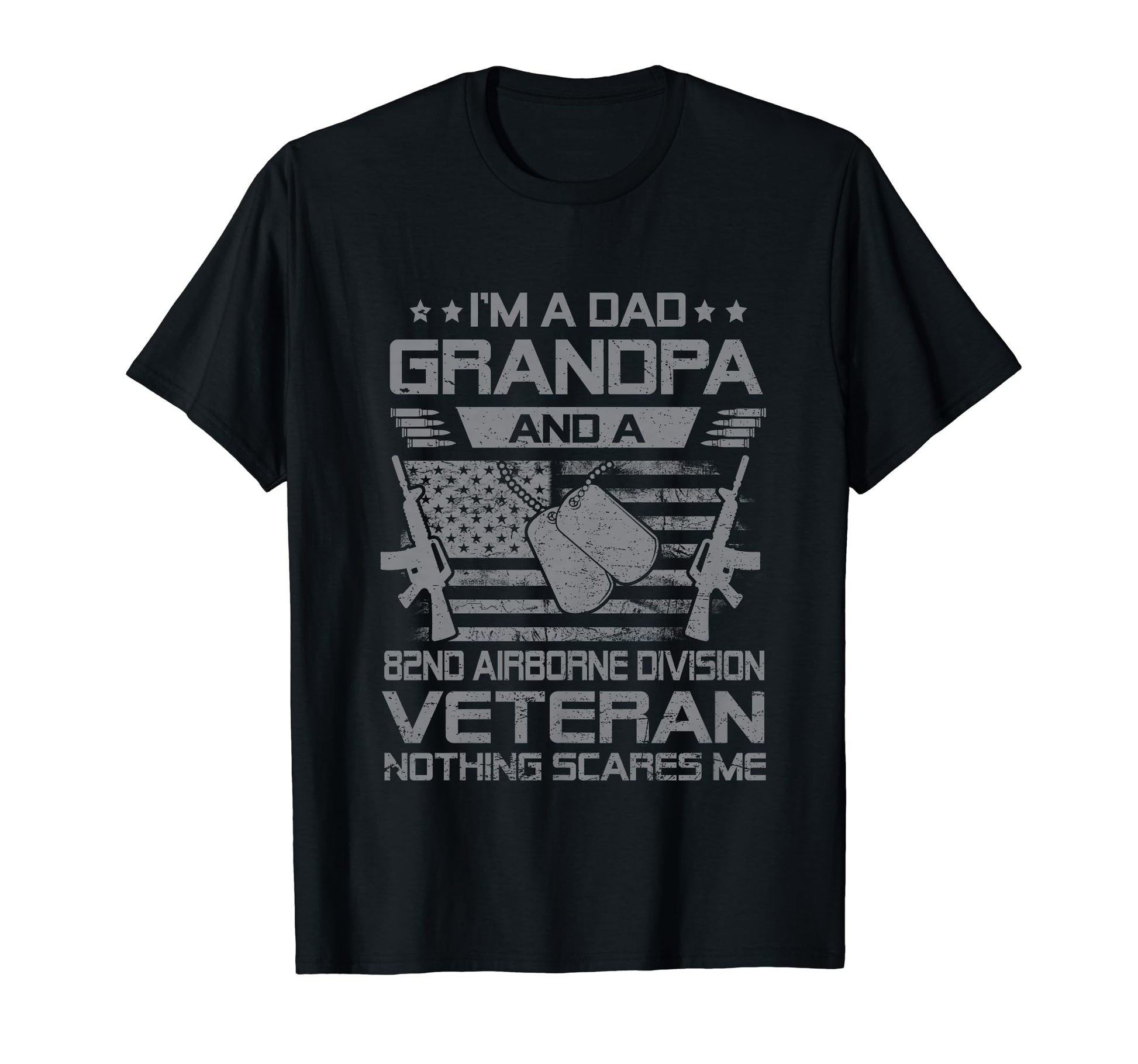 Im Dad Grandpa And 82Nd Airborne T-Shirt - Aesthetic Graphic for Adults - T-Shirt, Sweatshirt, Hoodie