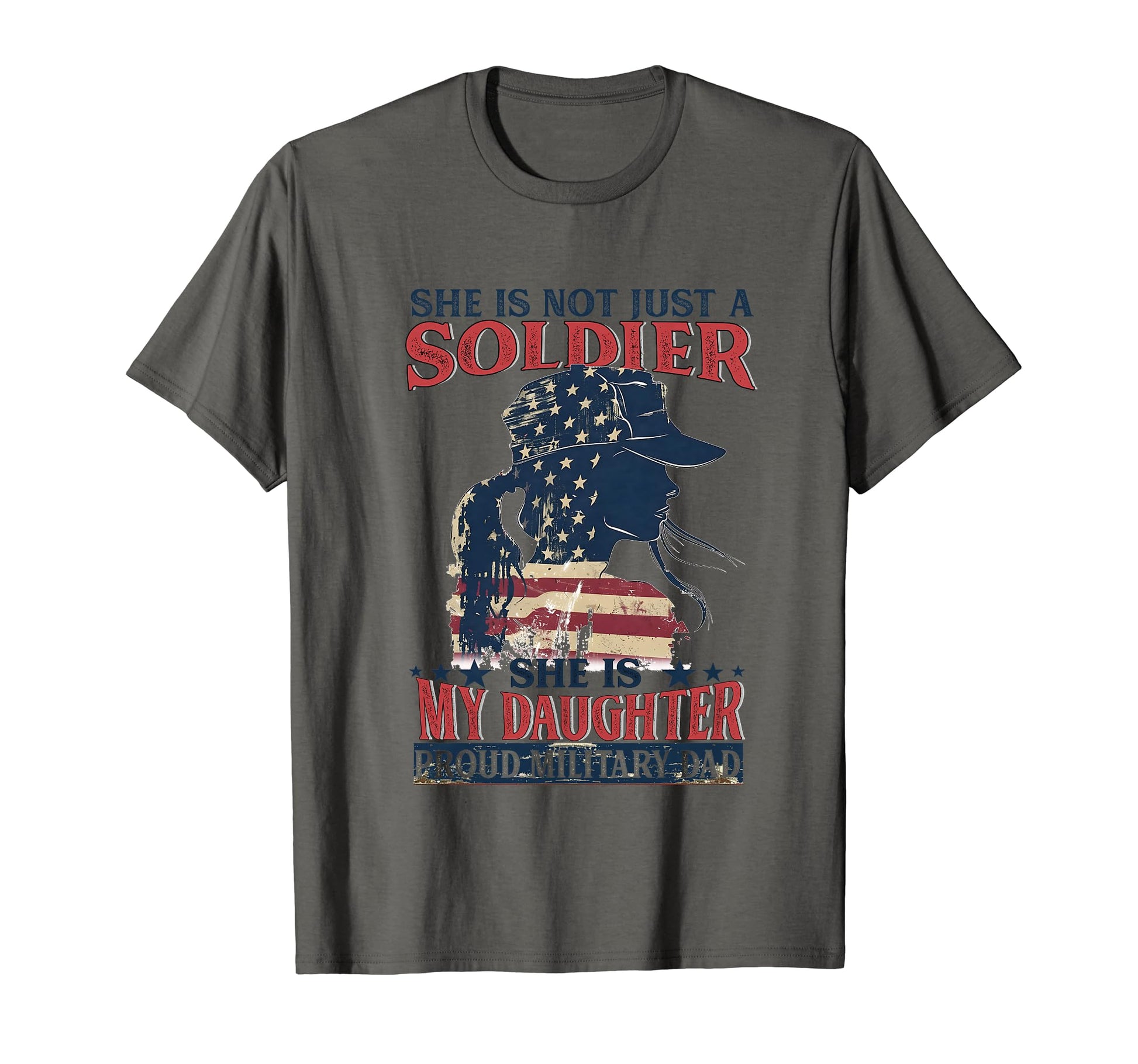 My Daughter Is Soldier Military 4Th T-Shirt - Aesthetic Graphic Unisex - T-Shirt, Sweatshirt, Hoodie