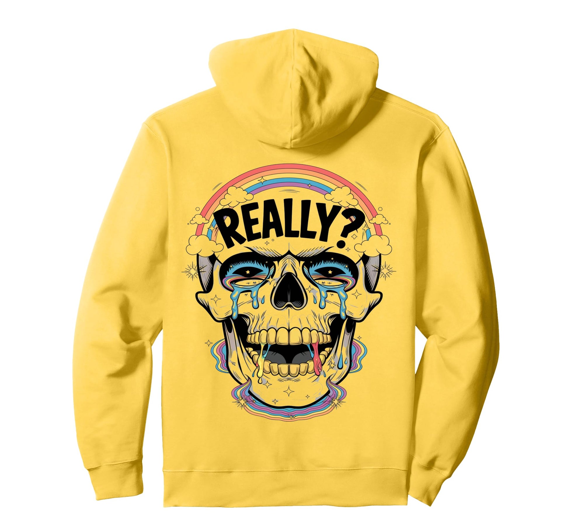 Gothic Mens Womens Tops Skeleton Meme Hoodie - Trendy Graphic for Adults - T-Shirt, Sweatshirt, Hoodie
