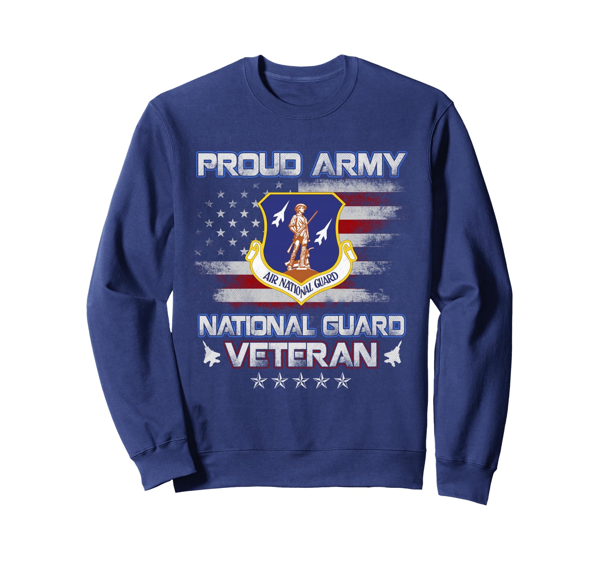 U S Army Air National Guard Sweatshirt - Aesthetic Graphic for Adults - T-Shirt, Sweatshirt, Hoodie