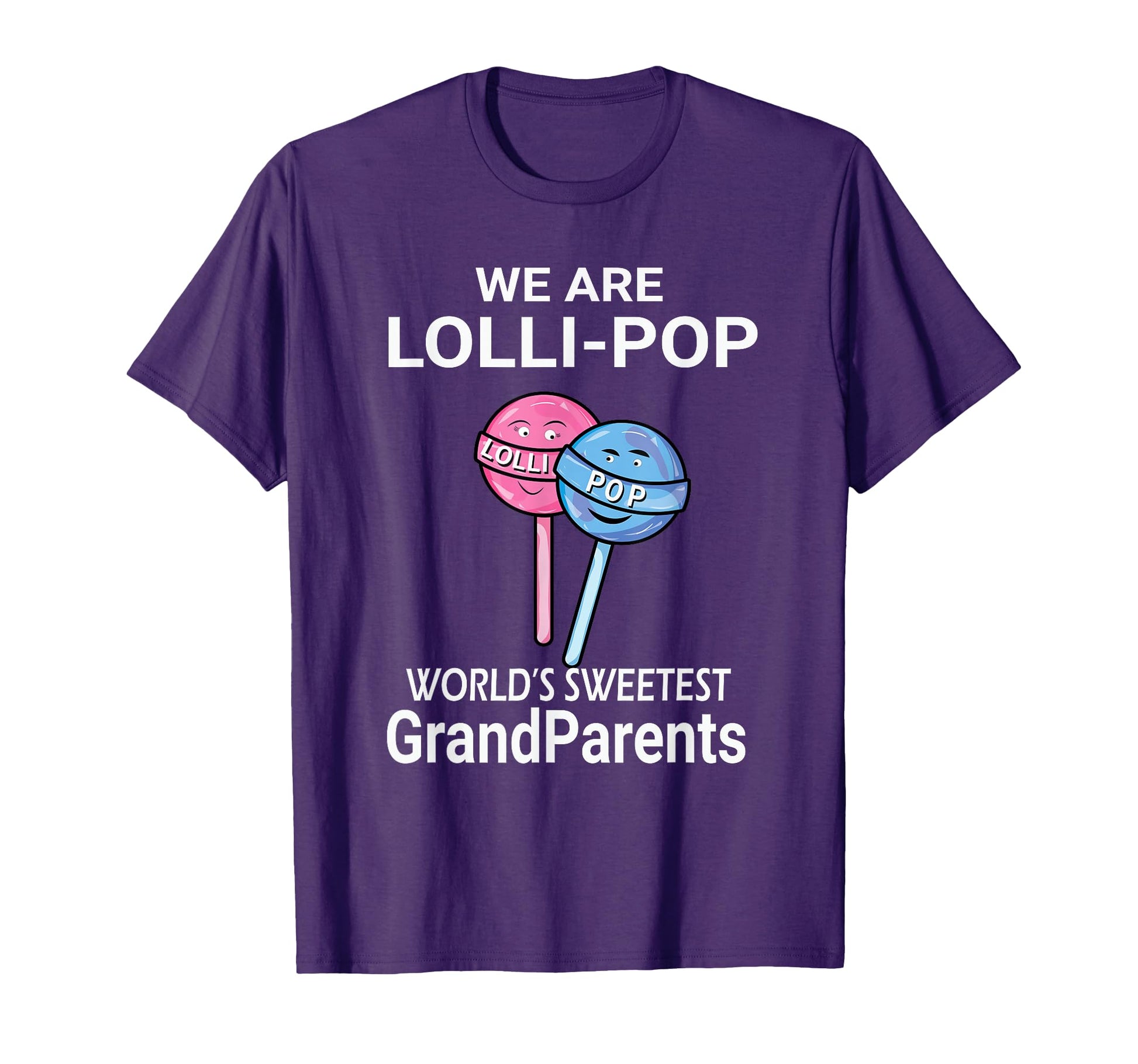 Lolli Pop Worlds Sweetest T-Shirt - Minimalist Print Men Women - T-Shirt, Sweatshirt, Hoodie