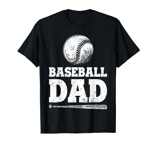 Baseball Lover Baseball Dad T-Shirt - Fun Novelty Design for Adults - T-Shirt, Sweatshirt, Hoodie