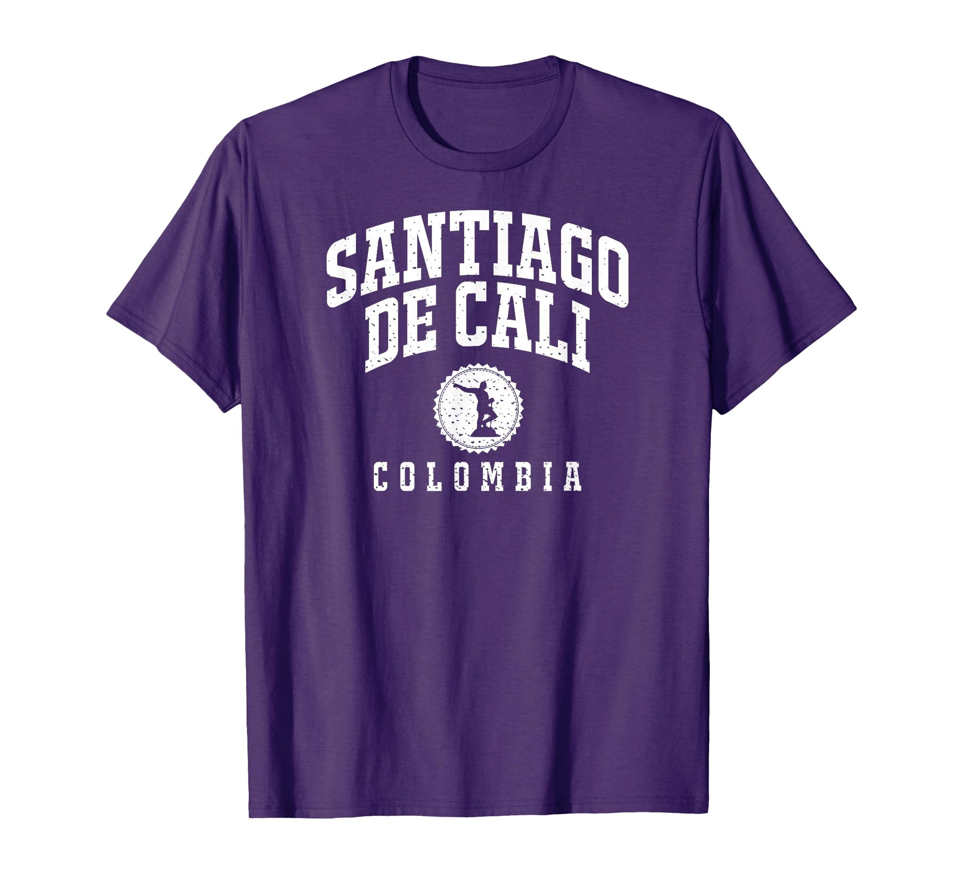 Santiago De Cali Es Colombia From T-Shirt - Fun Novelty Design for Adults - T-Shirt, Sweatshirt, Hoodie