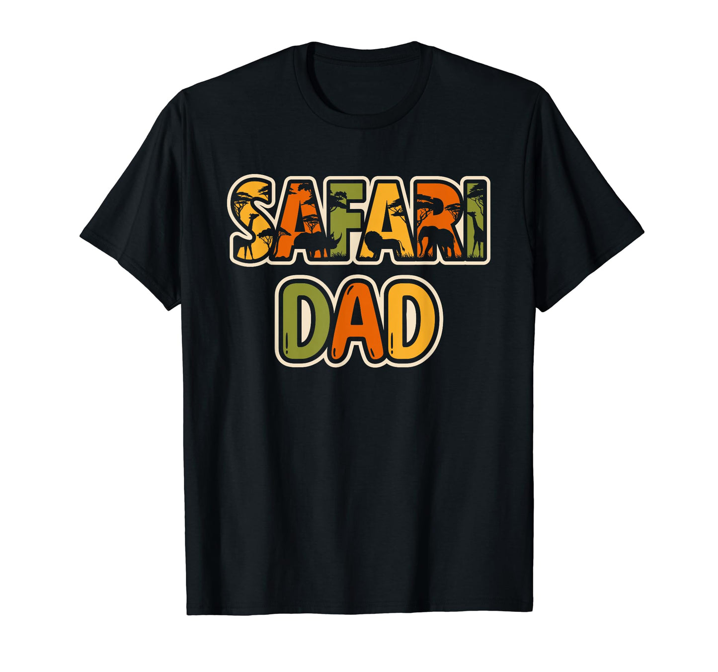 Safari Dad Safari Outfit Safari Costume T-Shirt - Graphic Print for Adults - T-Shirt, Sweatshirt, Hoodie
