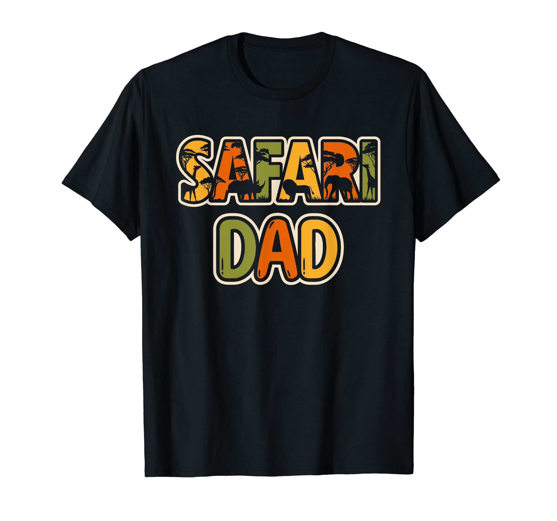 Safari Dad Safari Outfit Safari Costume T-Shirt - Graphic Print for Adults - T-Shirt, Sweatshirt, Hoodie