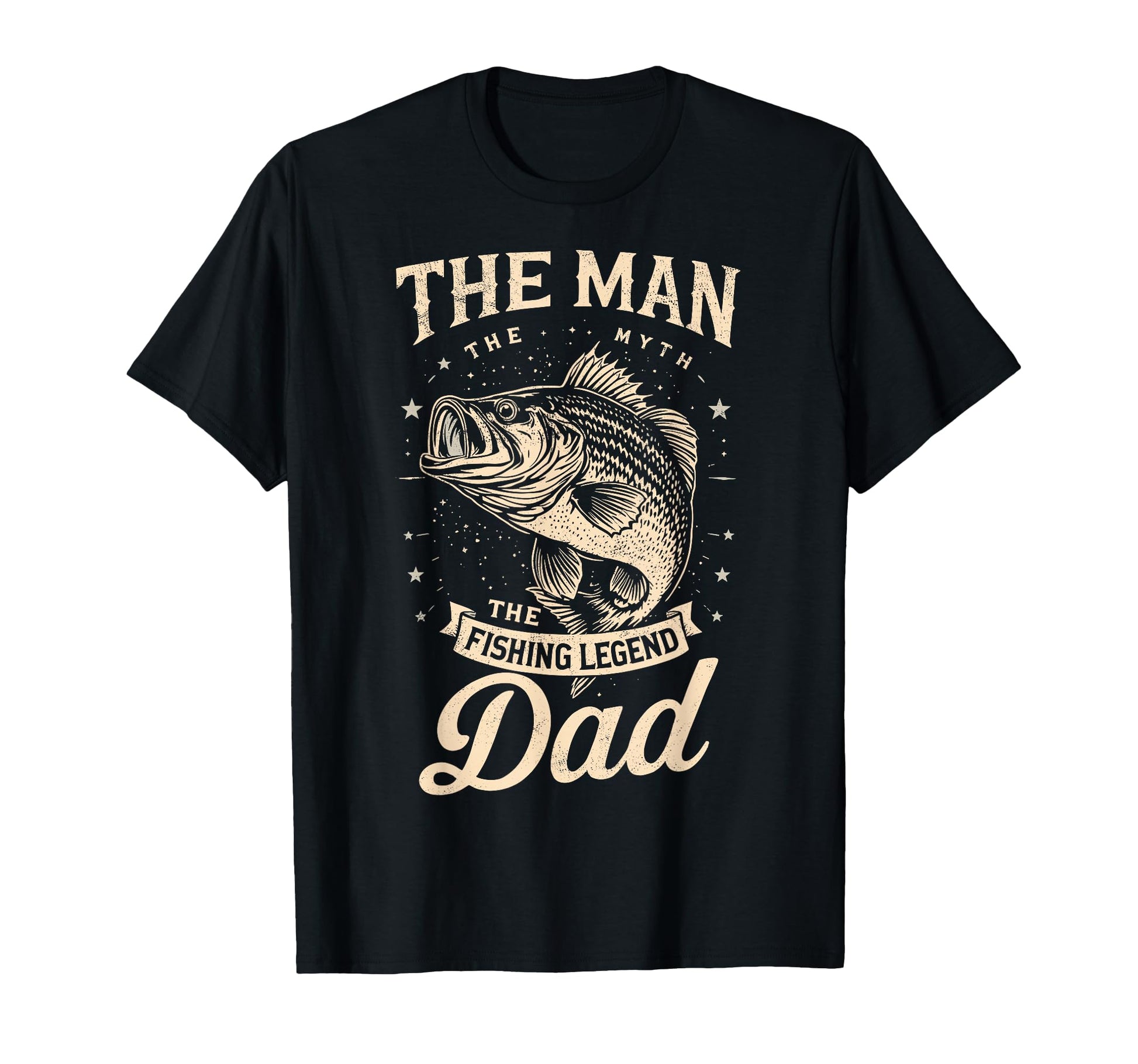 Myth Fishing Legend Dad Fish Fan T-Shirt - Streetwear Style Unisex - T-Shirt, Sweatshirt, Hoodie
