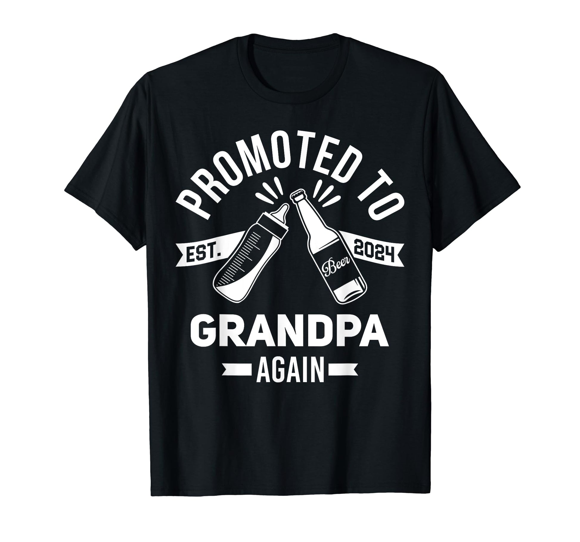 New Grandpa Pregnancy Announcement T-Shirt - Trendy Graphic Men Women - T-Shirt, Sweatshirt, Hoodie