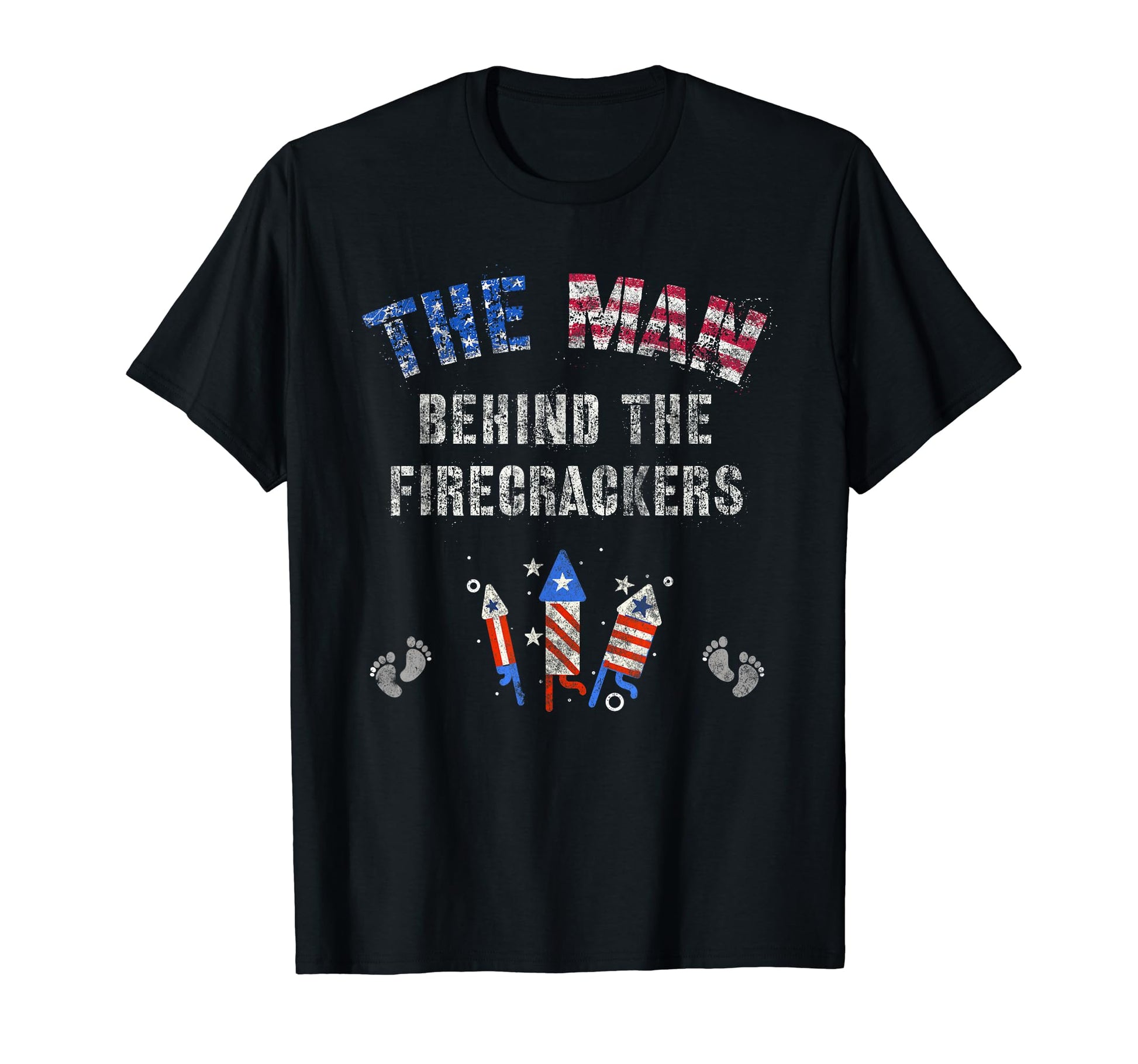 Behind Twins Firecrackers 4Th July T-Shirt - Custom Art Print Men Women - T-Shirt, Sweatshirt, Hoodie