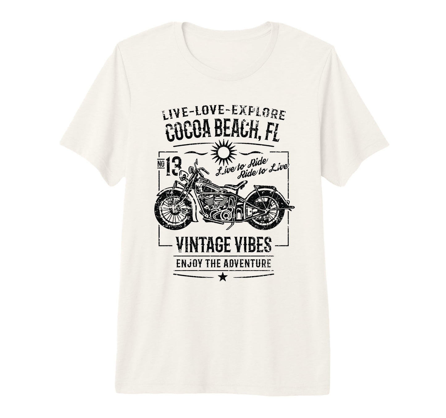 Cocoa Beach Florida Usa Adventure T-Shirt - Trendy Graphic Unisex - T-Shirt, Sweatshirt, Hoodie