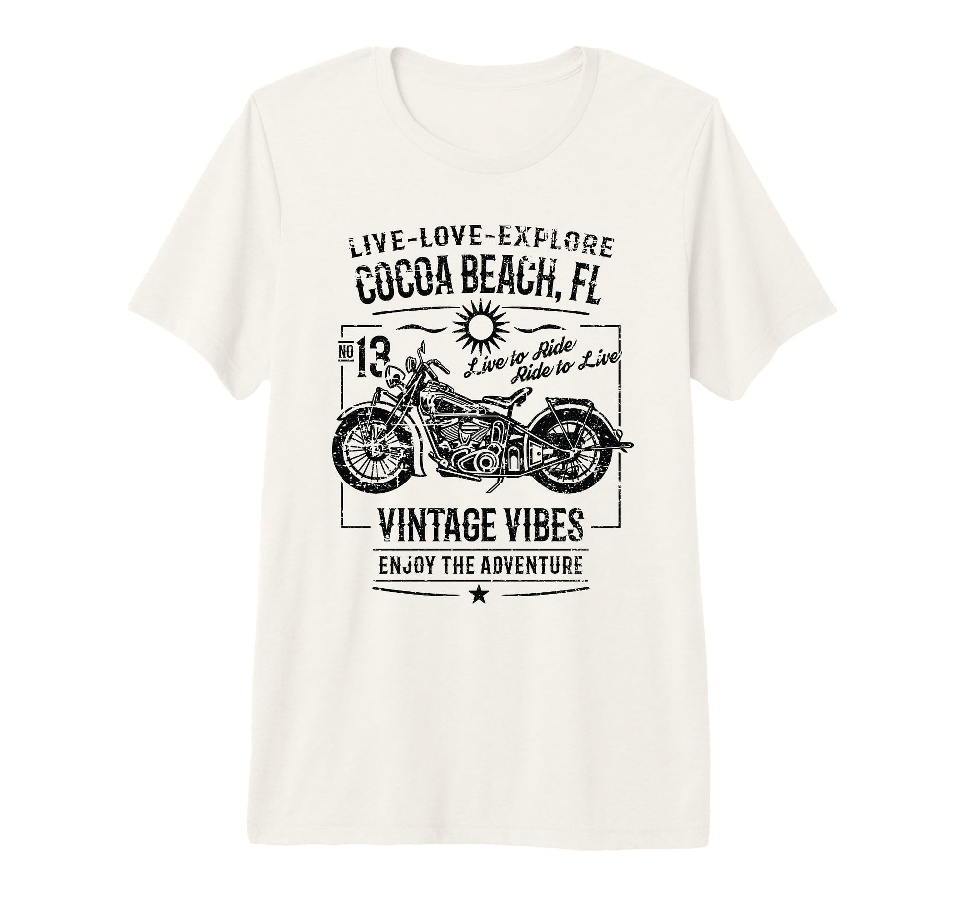 Cocoa Beach Florida Usa Adventure T-Shirt - Trendy Graphic Unisex - T-Shirt, Sweatshirt, Hoodie