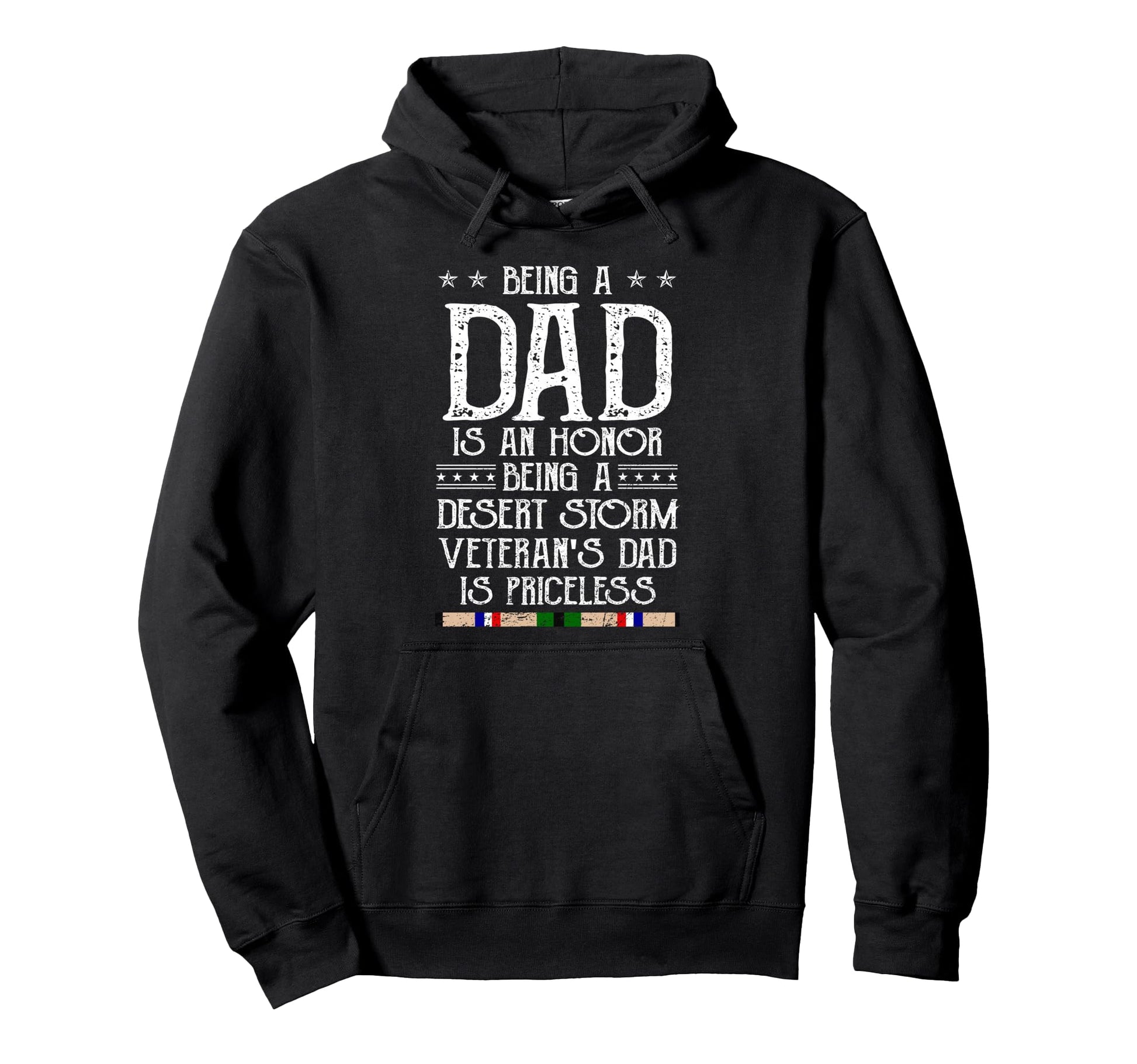 Proud Desert Storm Veteran Dad Gulf Hoodie - Casual Everyday Wear Unisex - T-Shirt, Sweatshirt, Hoodie